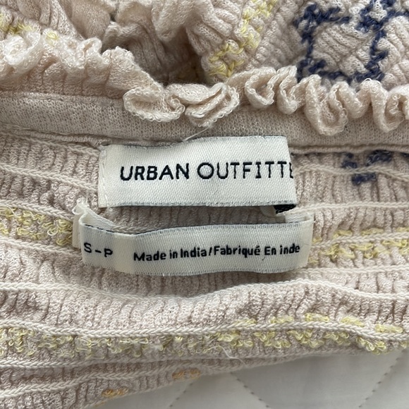 Urban Outfitters Embroided Tube Top - Picture 3 of 3